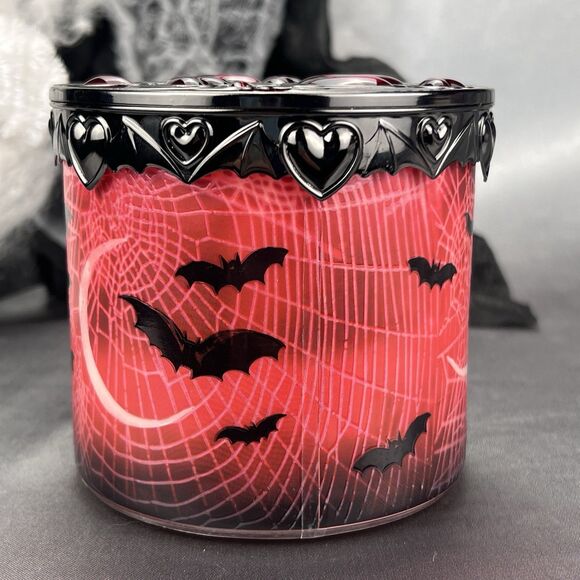Bath & Body Works Halloween 2025 Vampire Blood 3-Wick Candle LIMITED EDITION Red - Picture 7 of 12